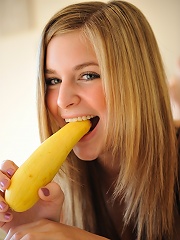 Danielle loves her veggies